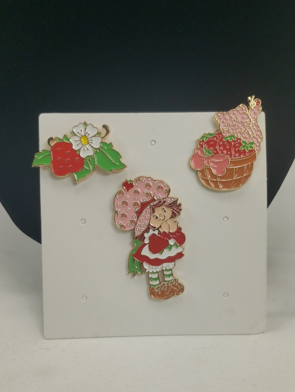 Strawberry Shortcake Set Of 3 Pins